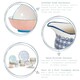 image 2 of Nicola Spring Hand-Printed Sauce Dishes - 10cm - Blue - Pack of 6