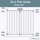 image 3 of Bettacare Extra Tall Eco Screw Fit Pet Gate, Black, 80cm - 90cm, Extra Tall Gate 100cm in Height, Screw Fitted Dog Gate | Black