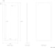 image 4 of 120 x 30cm Rectangle Frameless Bathroom Mirror with Pre-drilled Holes and Wall Hanging Fittings