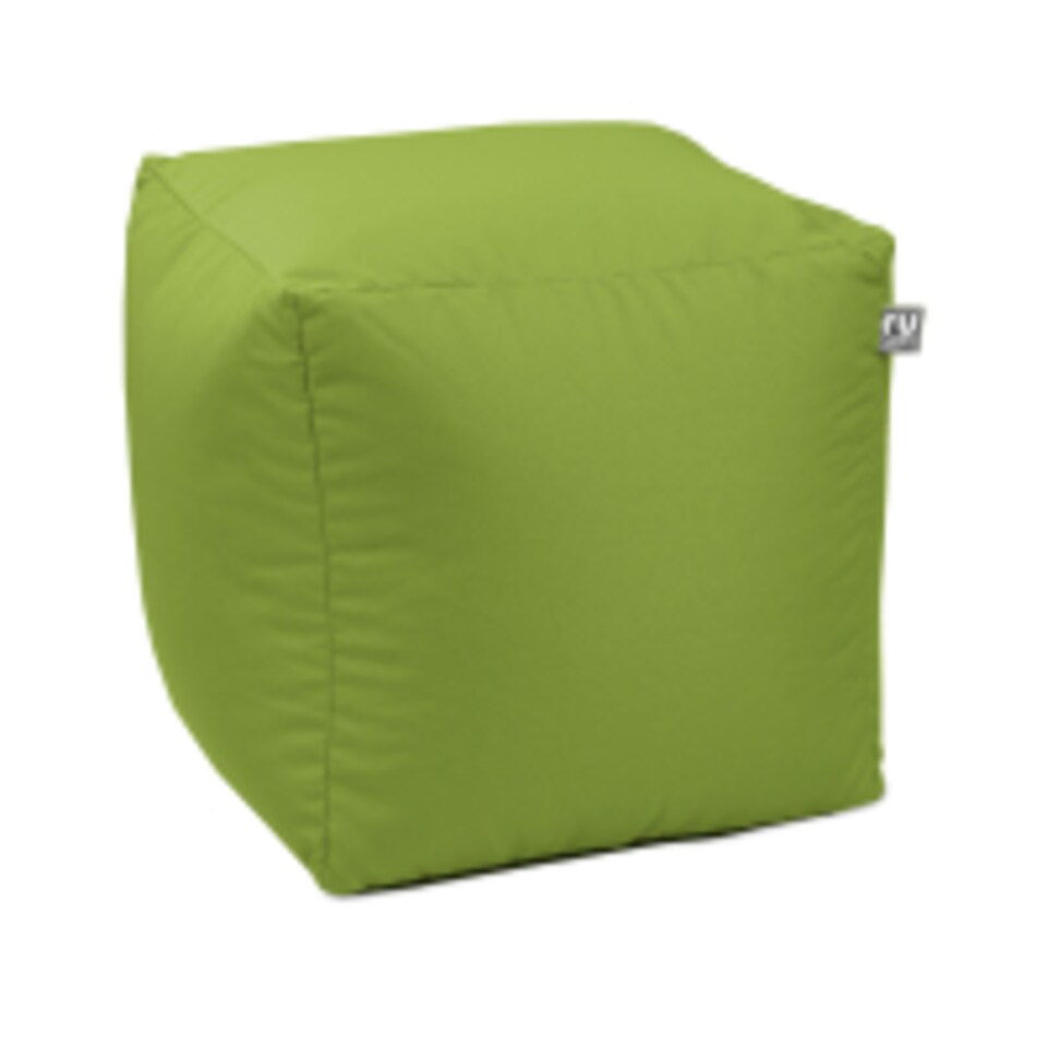 image 1 of rucomfy Indoor Or Outdoor Water Resistant Cube Beanbag Footstool