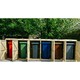 image 1 of Chatburn Sextet Wheelie Bin Store - Timber - L97 x W423.2 x H125 cm - Fits 6 x 360L Wheelie Bins Brown