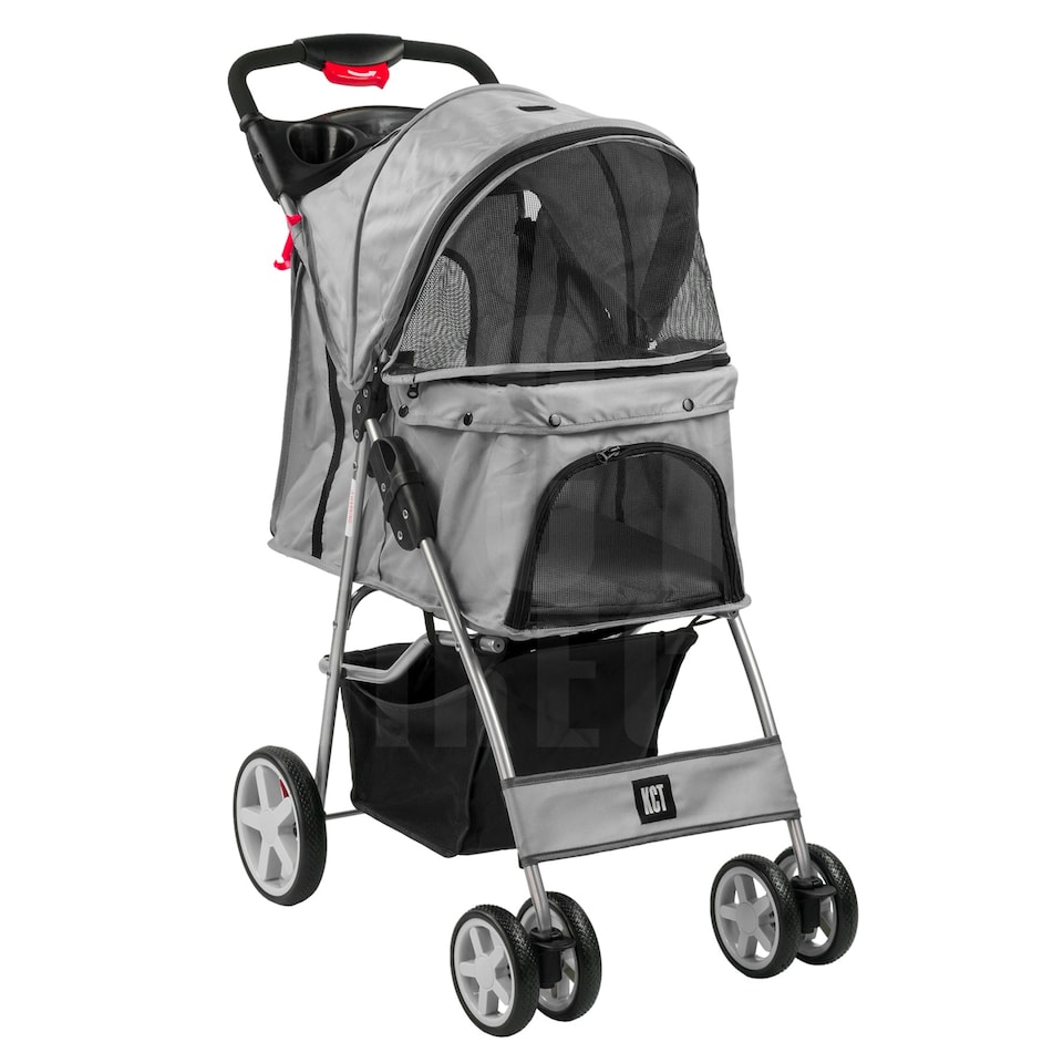 image 1 of KCT Grey Pet Stroller Grey