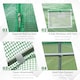 image 4 of Outsunny Polytunnel Walk In Green House w/ PE Cover, 4.5 x 2 x 2m
