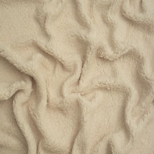 Minerva Core Range Cream Lambskin Sherpa Fleece Fur Fabric for Dressmaking, Toy Making, 150cm / 59" Wide - per metre