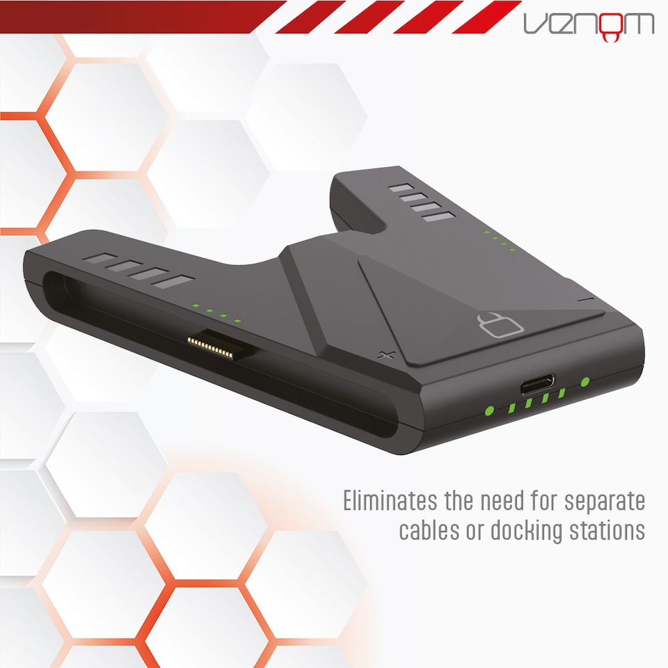 image 1 of Venom Play & Charge Grip for Nintendo Switch 2 Joy-Con