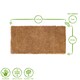 image 3 of Nicola Spring Premium Handmade Coir Door Mats - 120cm x 60cm - Pack of 2