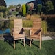 image 1 of Valley Love Seat Angled - Timber - L100 x W163 x H95 cm - Garden Furniture - Flat Pack - Partially Assembled