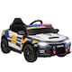 image 1 of AIYAPLAY Kids Electric Car, 12V Battery Powered Police Ride on Car with Remote Control, Music, Horn, Siren, Flashing Lights, Children Electric Vehicle for 3-5 Years