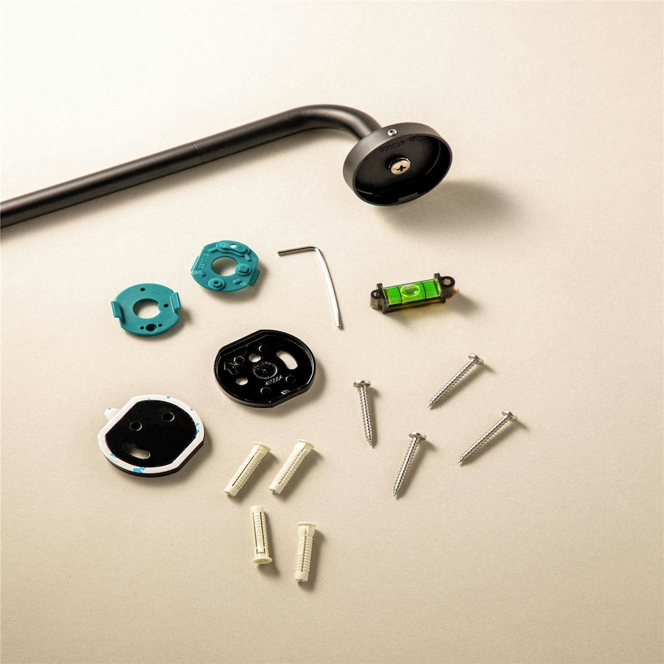 image 1 of Cosmic Wall Mounted Hand Towel Circular Holder with Stainless Steel for Bathroom