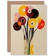 image 1 of Simple Elegant Floral Blooms Flower Wife Birthday Card