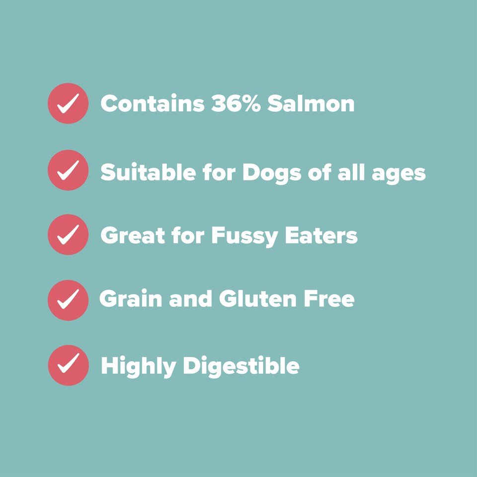 image 1 of Pero Cold Pressed Dog Food - Salmon & Sweet Potato | Brown | 12kg | Salmon | 1