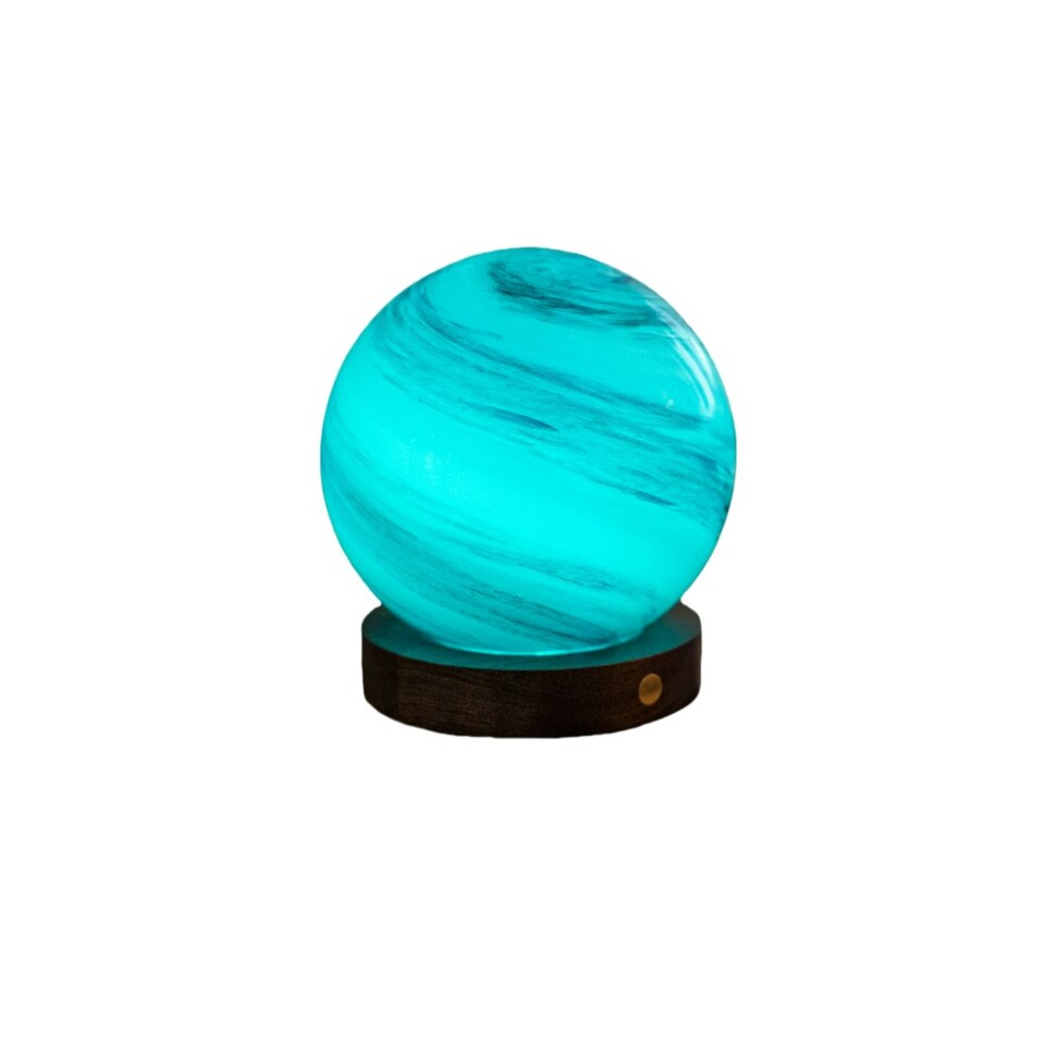 image 1 of Gingko Mini AstraGlass Desk Lamp Multi | Polar Cloud