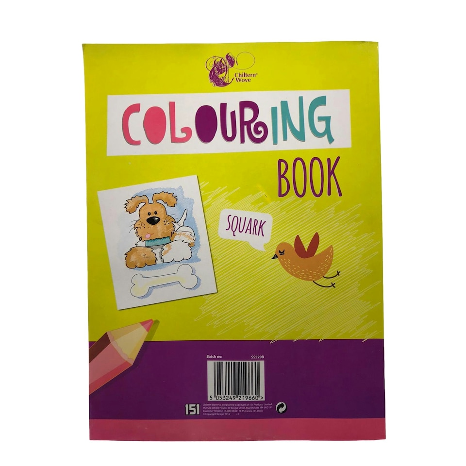image 1 of Chiltern Wove Colouring Book 264 Pages