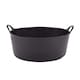 image 1 of Red Gorilla - Gorilla Tub 15L - Flexible Multi-Use Shallow Bucket | Black