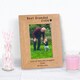 image 1 of Personalised Best Grandad Ever Wood Picture Frame 7 x 5 for Grandad