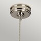 image 2 of Douille 1 Light Ceiling Pendant Polished Nickel, E27
