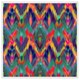 image 1 of Abstract ethnic ikat pattern (Picture Frame) White | XL