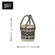 image 6 of KitchenCraft Plant Basket Mixed Seagrass Striped Multi