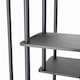 image 5 of Living and Home 6-Tier Modern Plant Stand Shelf Plant Display Rack | Black | 6 Tiers