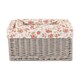 image 3 of Wicker Antique Wash Garden Rose Willow Storage Baskets Set of 4 | Multi | Garden Rose | Not provided