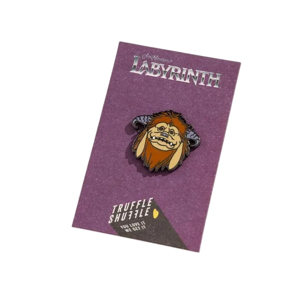 image 1 of Labyrinth Pin Ludo Badge | Multi | Multicoloured | 1