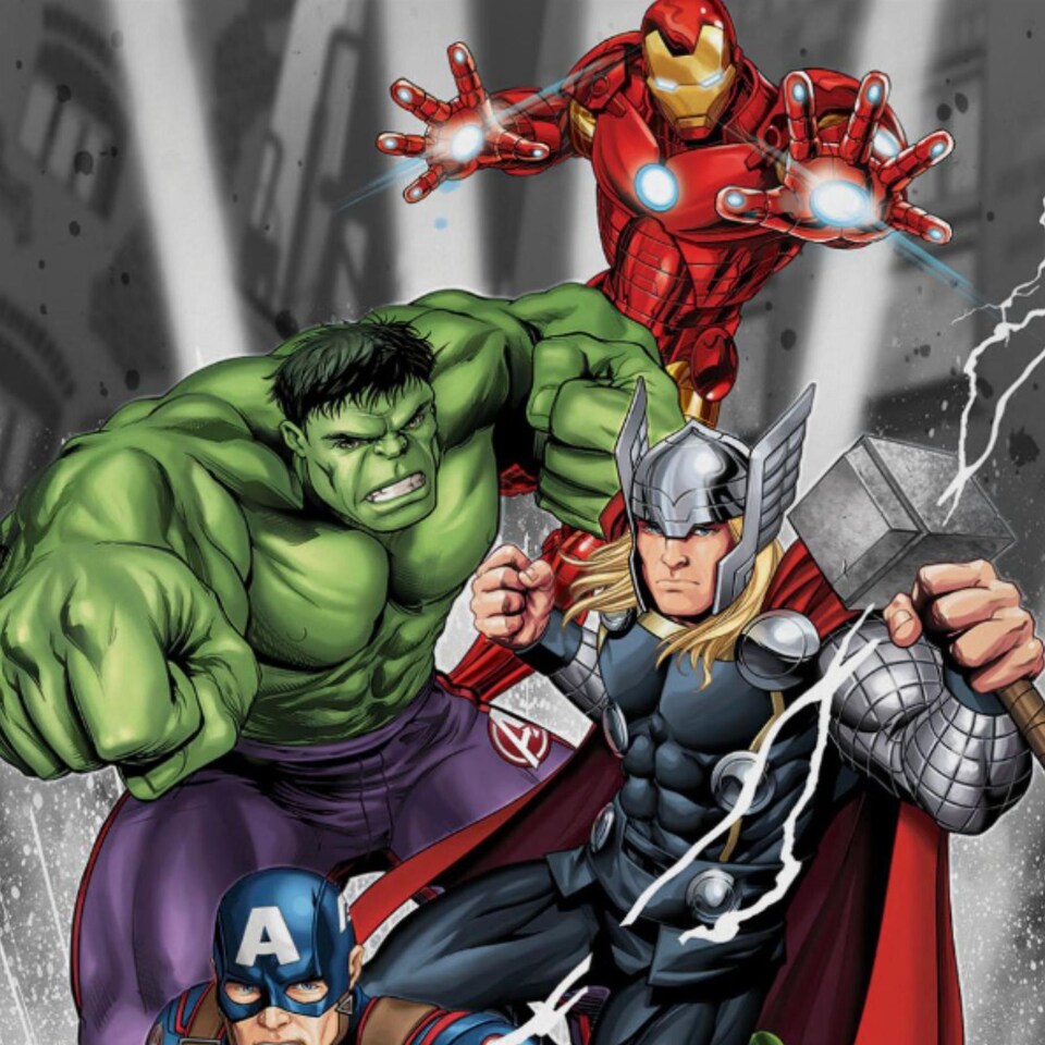image 1 of Avengers Action Towel 70x140cm