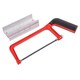 image 1 of Blackspur Junior Aluminium Hacksaw with Mitre Box - 15cm - Red