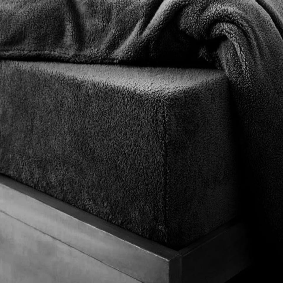 image 1 of Teddy Fleece Fitted Sheet Sherpa Bed Sheets