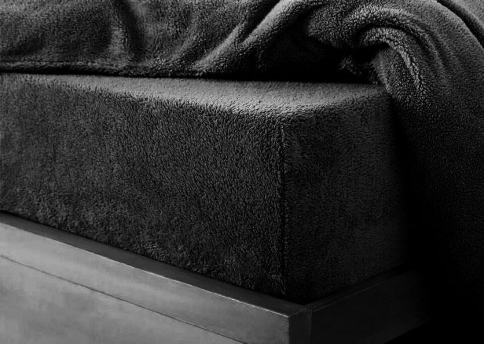 image 1 of Teddy Fleece Fitted Sheet Sherpa Bed Sheets