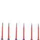 image 2 of Electricians VDE Precision Tamper Torx Star Screwdriver Set T5 - T10 6pc Kit