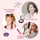 image 3 of 23-Piece Makeup Toy Set – Safe Non-Toxic Pretend Cosmetic Beauty Kit with Vanity Case