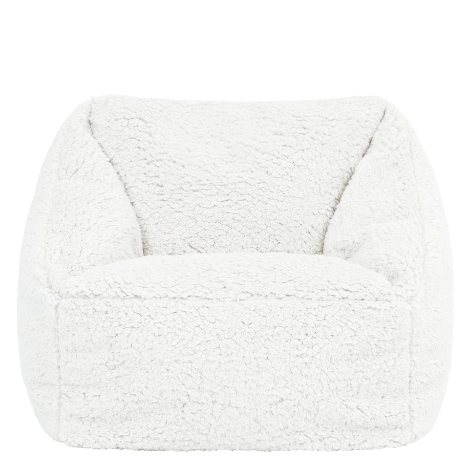 image 1 of icon Kids Teddy Bear Armchair Bean Bag Natural Childrens Bean Bags