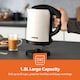 image 3 of GEEPAS Electric Kettle | 1.8L Cordless Stainless Steel Jug Kettle with LED Indicator for Hot Water Tea Coffee