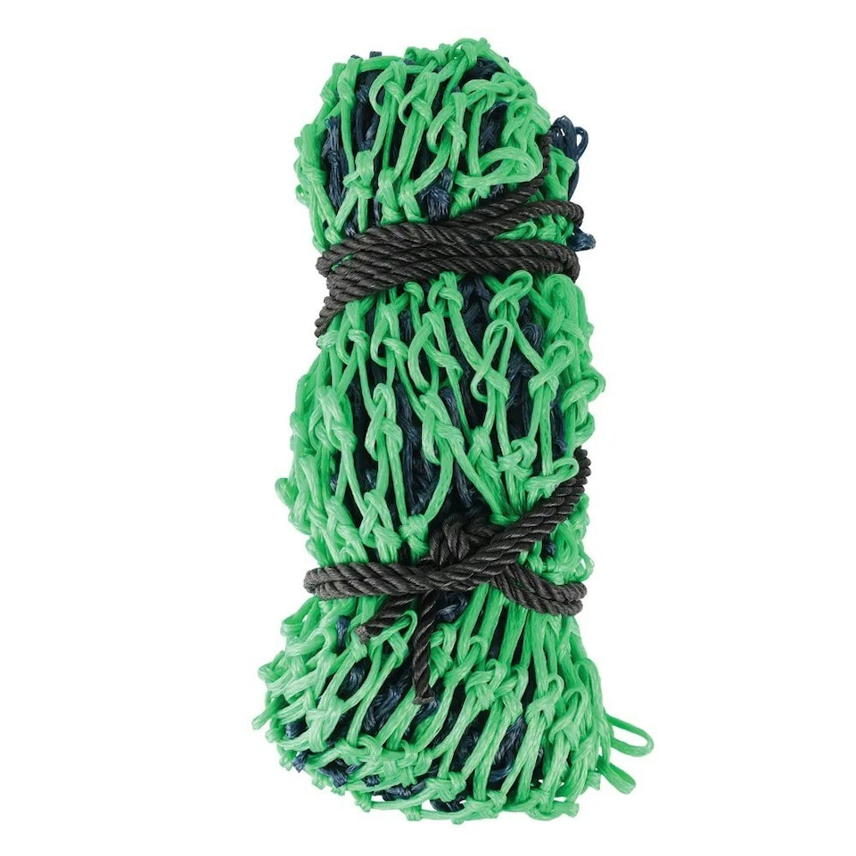 image 1 of Hy Slow Flow Ultra Horse Double Hay Net - Green/Navy - One Size