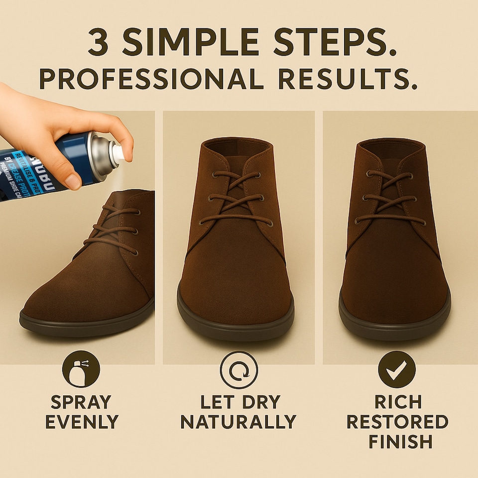 image 1 of Suede & Nubuck Renovator Spray - Revitalise & Protect - 250ml - Neutral