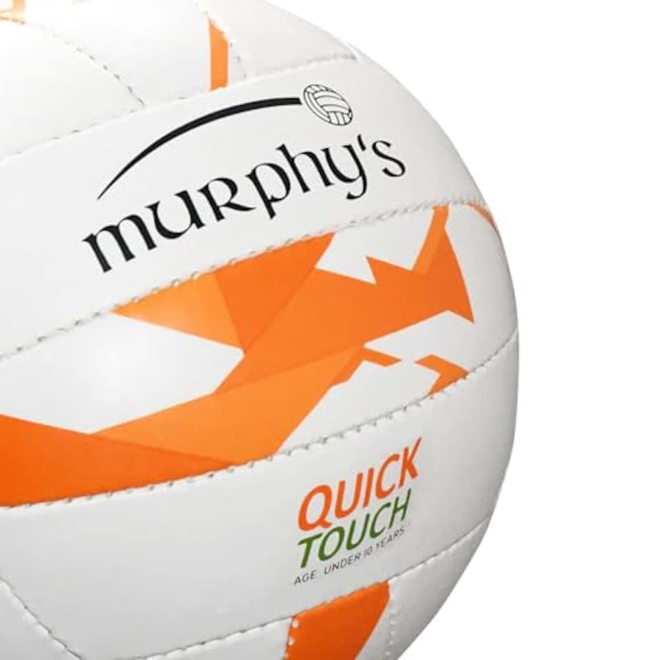 image 1 of Murphy's Unisex Gaf1003 Gaelic Footballs, White, 4 Smart Touch UK