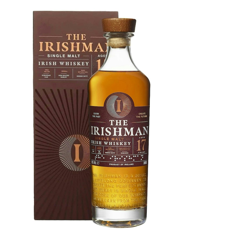 image 1 of Irishman 17 Years Single Malt Whiskey