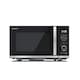 image 1 of SHARP YC-QS204AU-B 20 Litre 800W Semi-Digital Flatbed Solo Microwave Oven
