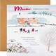 image 1 of Classic Illustrated Winter Scene Design Mum Christmas Card