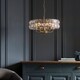 image 3 of Clifton 5 Light Multi Arm Lamp Ceiling Pendant Antique Brass