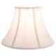 image 2 of Traditional Empire Shaped 14 Inch Lamp Shade in Rich Silky Cream Cotton Fabric | Cream | Cream | 1