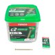 image 3 of Timco - C2 Strong-Fix Multi-Purpose Premium Screws - PZ - Double Countersunk - Yellow (Size 4.0 x 70 - 500 Pieces)