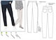 image 1 of Style Arc Brooklyn Pants Paper Sewing Pattern – Women’s Trousers, UK Sizes 18–30, Intermediate