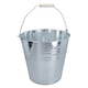 image 2 of 15L Galvanised Steel Metal Bucket Pail Water Coal Fire Greenhouse Garden Plants 2pc