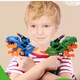 image 3 of Alivio Dinosaur Green Game Blaster Gun With Soft Foam Darts & Targets