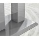 image 4 of Furniturebox Imperia 4 Grey Modern High Gloss Dining Table