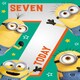 image 3 of Despicable Me Minions Age 7 Birthday Card