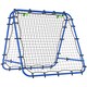 image 1 of HOMCOM Double-Sided Football Rebounder Net, Football Rebound Net Target Goal with Five Adjustable Angles, Blue
