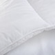 image 3 of Winter Duvet 13.5 Tog Polycotton And Hollowfibre Filling Double White
