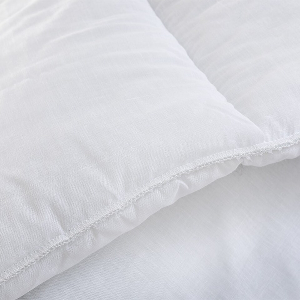 image 1 of Winter Duvet 13.5 Tog Polycotton And Hollowfibre Filling Double White